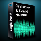 Logic-X-Grabación y edicion MIDI