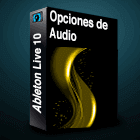 Ableton Live opciones de audio