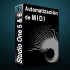 Studio One 5 Automatizacion de MIDI